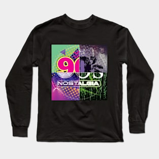 90's Nostalgia Split Differences Long Sleeve T-Shirt